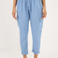 Italian Full Length Linen Cargo Pants