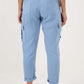 Italian Full Length Linen Cargo Pants