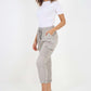 Italian Full Length Linen Cargo Pants
