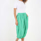 Italian Panelled 3/4 Length Linen Joggers