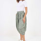 Italian Panelled 3/4 Length Linen Joggers