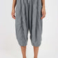 Italian Panelled 3/4 Length Linen Joggers