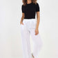 Italian Plain Linen Palazzo Trouser