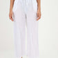 Italian Plain Linen Palazzo Trouser