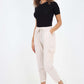 Italian Full Length Linen Cargo Pants