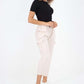 Italian Full Length Linen Cargo Pants