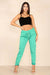 Italian Glitter Drawstring Waistband Magic Pants