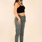 Italian Glitter Drawstring Waistband Magic Pants