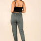 Italian Glitter Drawstring Waistband Magic Pants