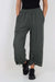 Italian Drawstring Hem Cotton Trousers With Side Pockets