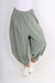 Italian Plain Linen Hareem Pants