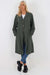 Italian Front Button Fastening Longline Cotton Cardigan