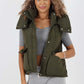 Italian Padded Pockets Hooded Gilet