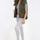 Italian Padded Pockets Hooded Gilet