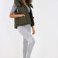 Italian Padded Pockets Hooded Gilet