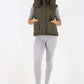 Italian Padded Pockets Hooded Gilet