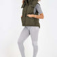Italian Padded Pockets Hooded Gilet