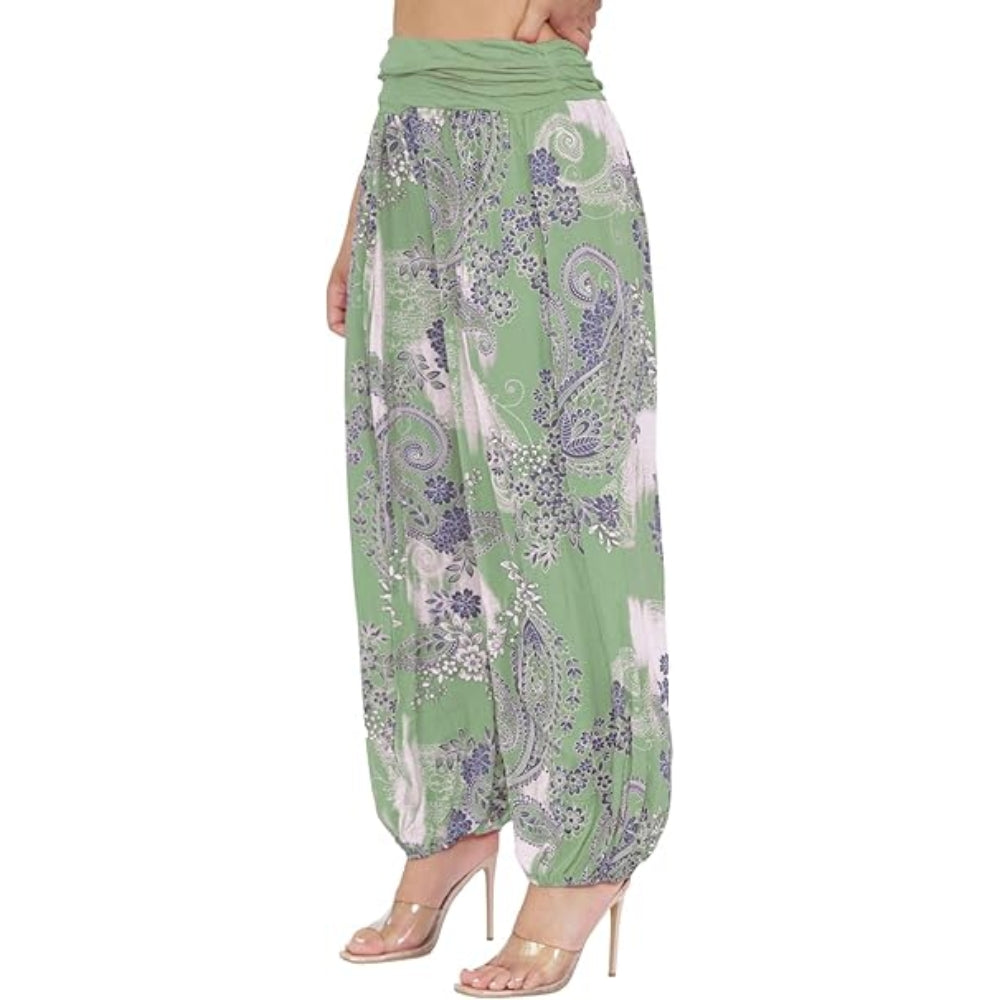 Women’s Printed Italian Harem Trousers