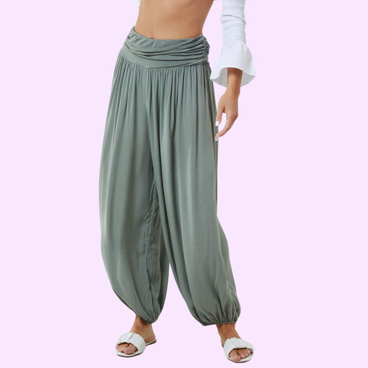 OVERSIZED HAREM TROUSERS