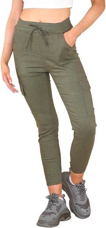 Combat Cargo Pocket Slim Fit Trousers