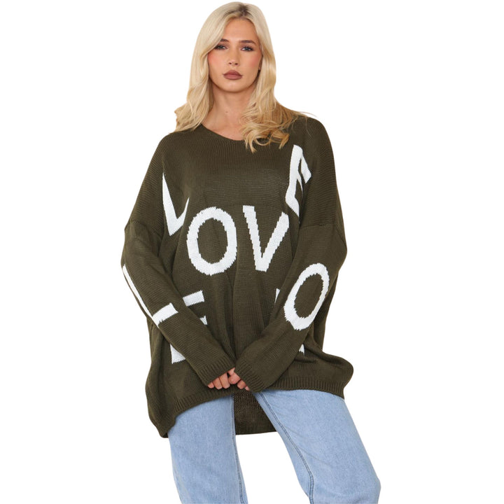 FLX Love Print Jumper