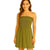 Women’s Plain Strapless Bandeau Midi Dress