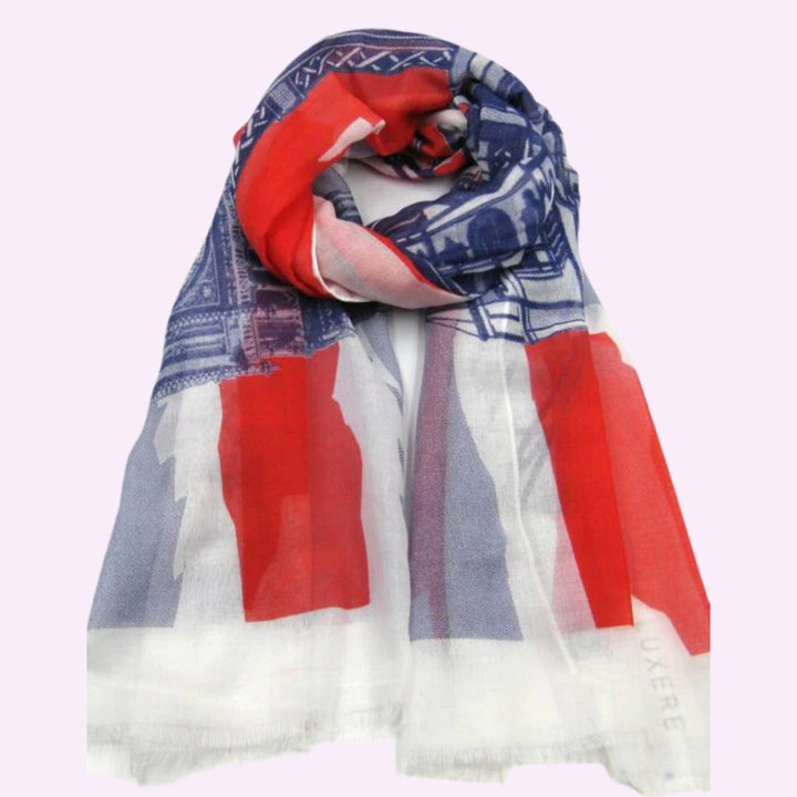 Union Jack Print Scarf