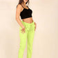 Italian Glitter Drawstring Waistband Magic Pants