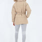 Italian Belted Hooded Jacket Coat