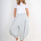 Italian Plain Linen Hareem Pants