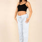 Italian Glitter Drawstring Waistband Magic Pants