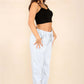 Italian Glitter Drawstring Waistband Magic Pants