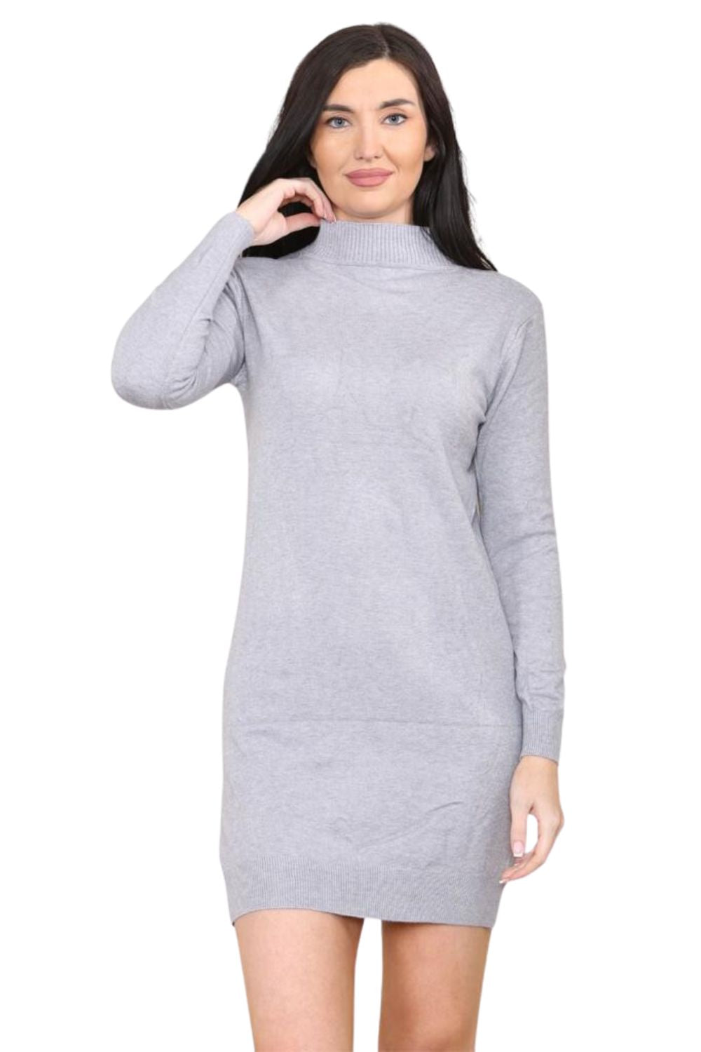 knitted Turtle Neck Bodycon