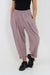 Italian Pleated Cotton Trousers With Side Pockets