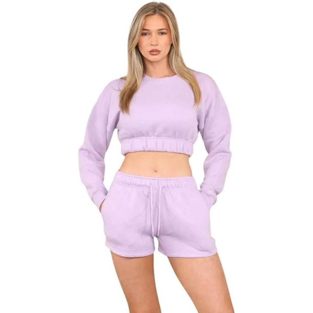 Fleece 2-Piece Jumper & Short Set