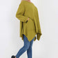 Italian Diagonal Pockets Cotton Tunic Top