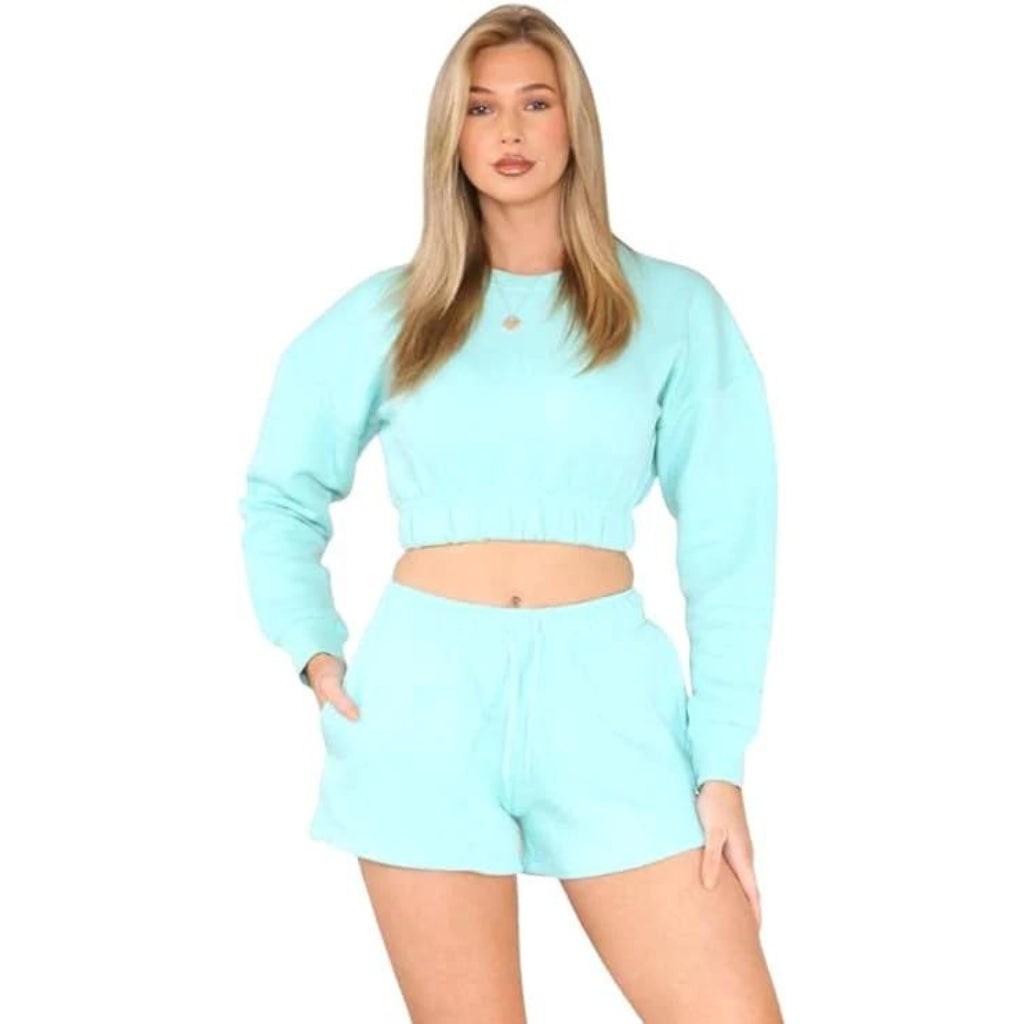 Fleece 2-Piece Jumper & Short Set