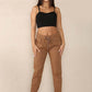 Italian Glitter Drawstring Waistband Magic Pants