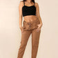 Italian Glitter Drawstring Waistband Magic Pants
