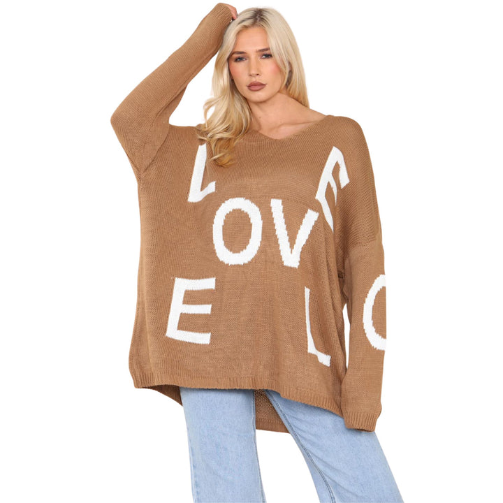 FLX Love Print Jumper