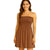 Women’s Plain Strapless Bandeau Midi Dress