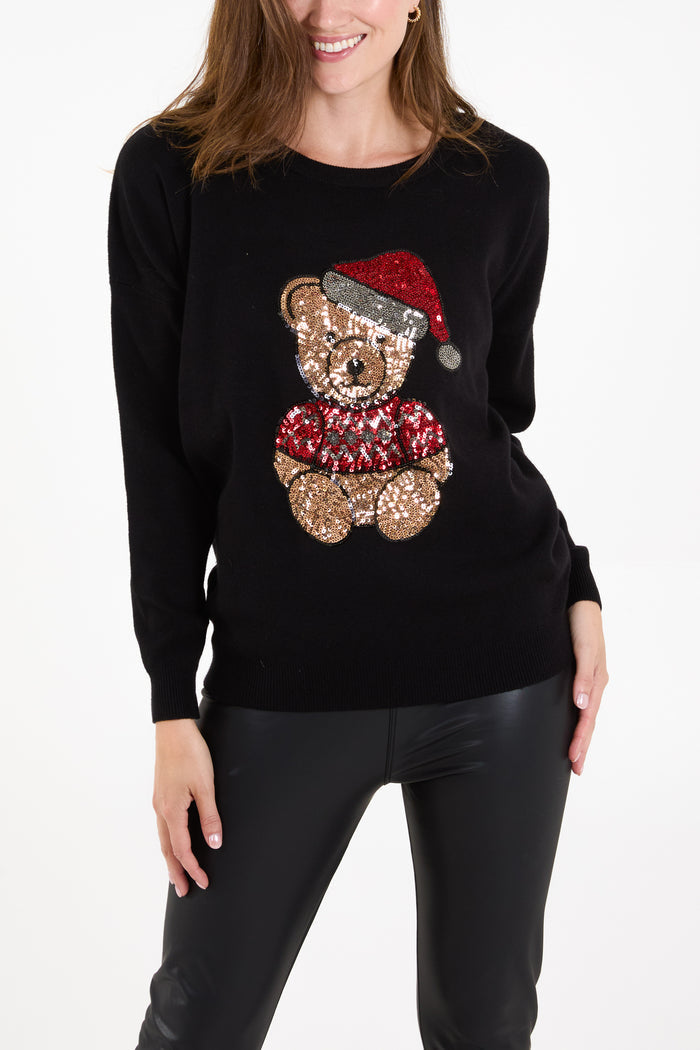 Teddy Bear Christmas Jumper