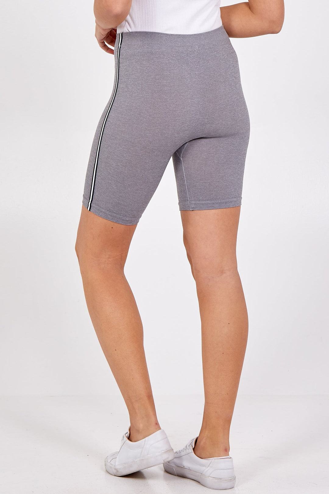 Side Stripe Detail Cycling Shorts