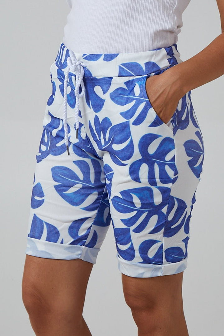 Monstera Leaf Super Stretch Shorts