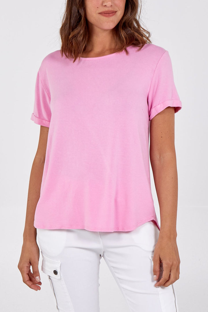 French Terry Super Soft Basic T-Shirt