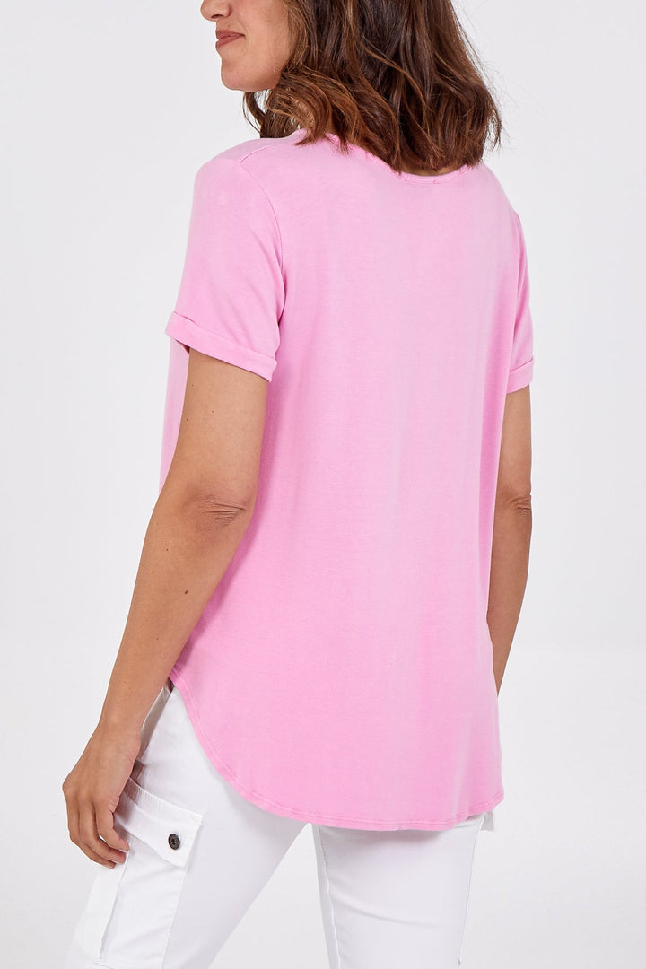 French Terry Super Soft Basic T-Shirt