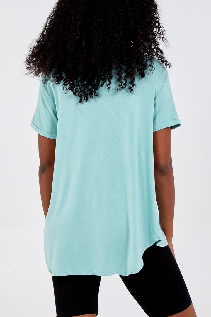 French Terry Super Soft Basic T-Shirt