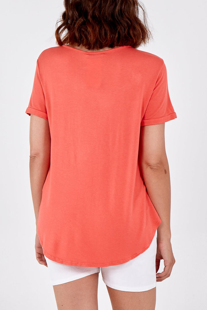 French Terry Super Soft Basic T-Shirt