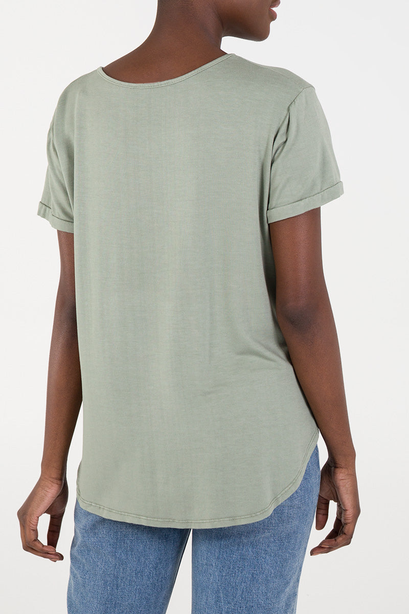 French Terry Super Soft Basic T-Shirt