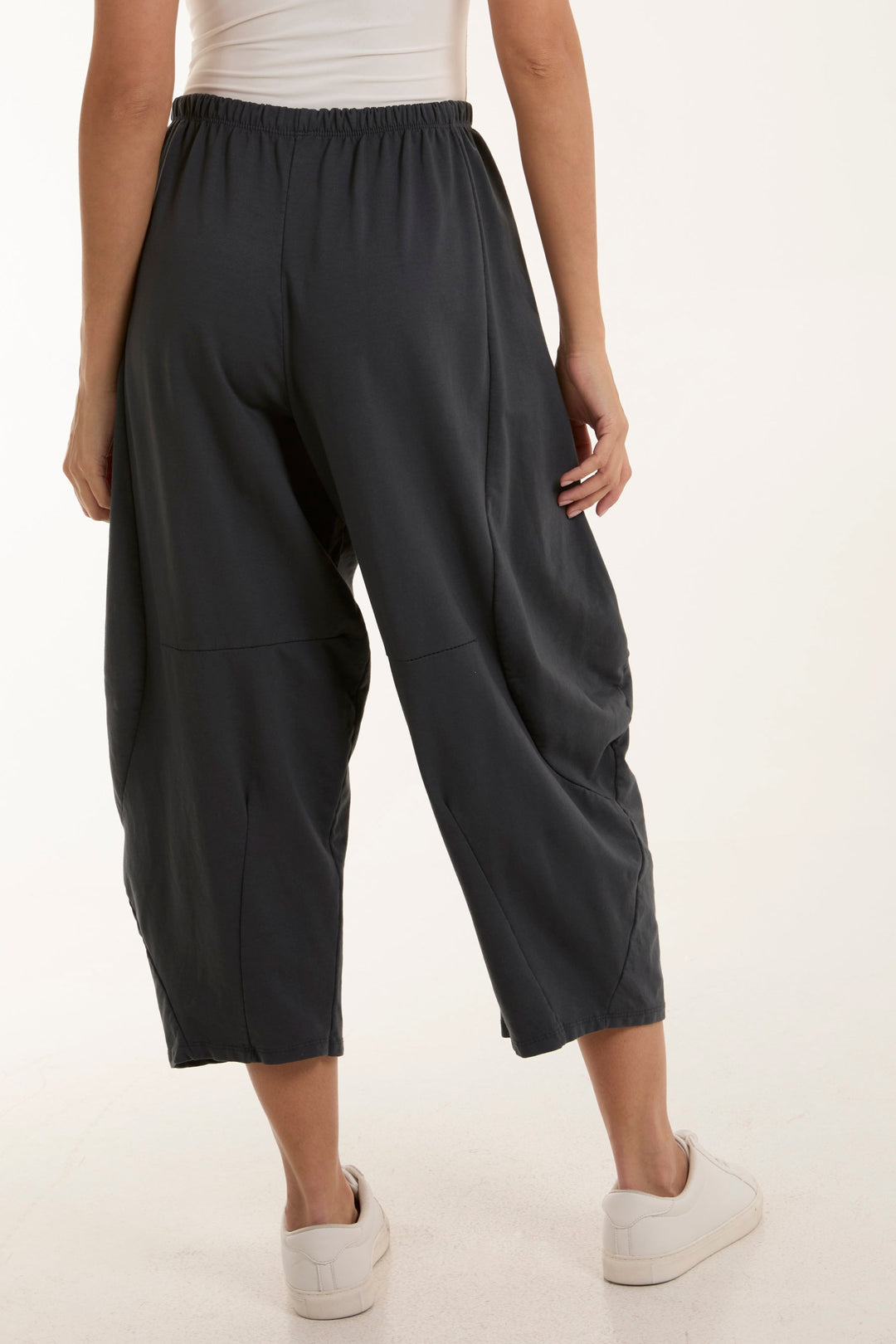 Jersey Pockets Relaxed Fit Trousers